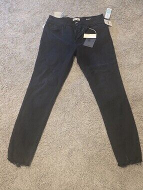 Warp + Weft Black Skinny Jeans — Sleek Slim Fit